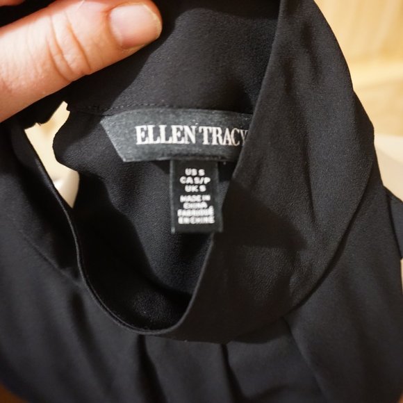 Ellen Tracy High Neck Sleeveless Blouse - Picture 5 of 6